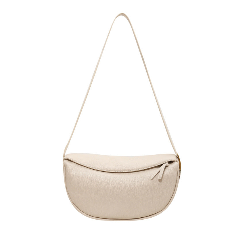 Women's Leather Large Capacity Soft Dumpling First Shoulder Bags