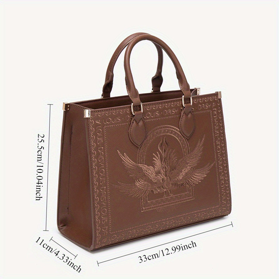 Women's Large-sized High-grade Chinese Style Embroidery Tote Bags
