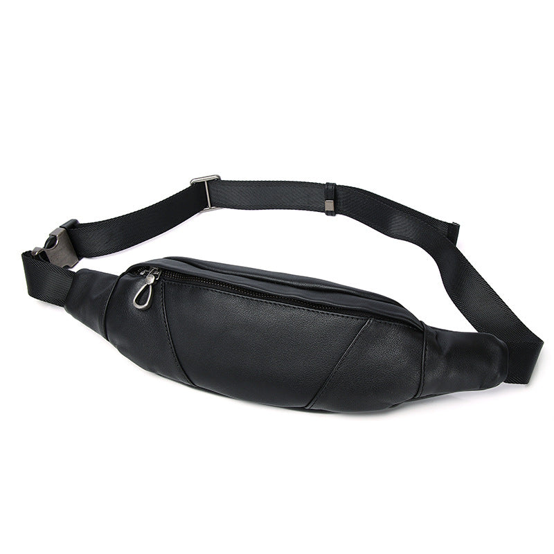 Men's Leather Cross Body Mobile Goods Men's Waist Packs
