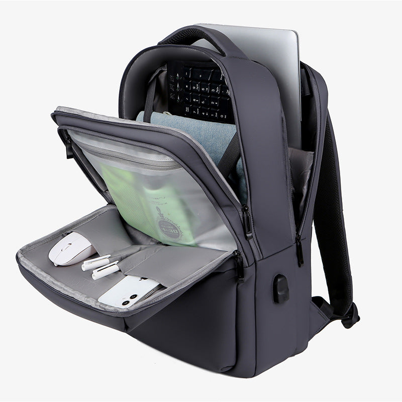 Men's Dry Wet Separation Oxford Cloth Business Backpacks