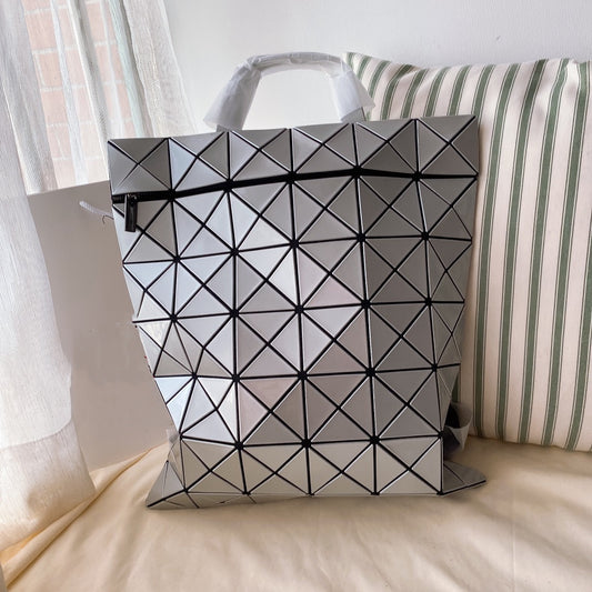 Women's & Men's & Life Original Rhombus Frosted Computer Backpacks