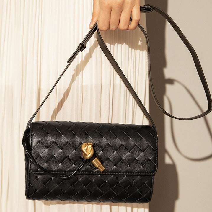 Pretty Trendy High-grade Woven Dinner Retro Crossbody Bags