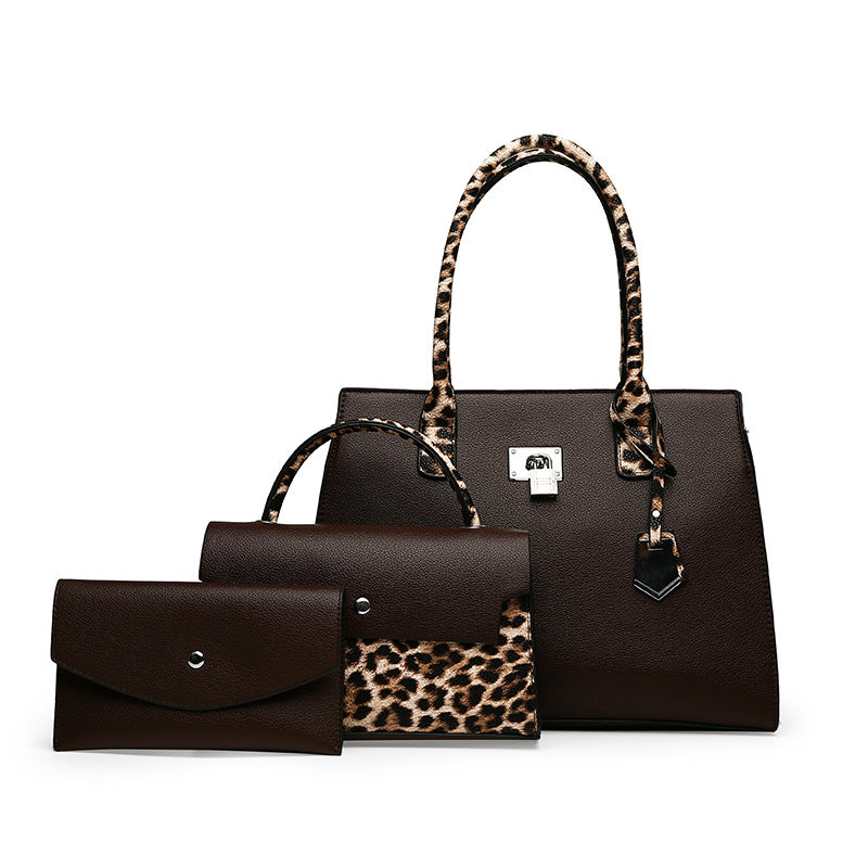 Women's Three-piece Urban Simple Large Capacity Portable Handbags