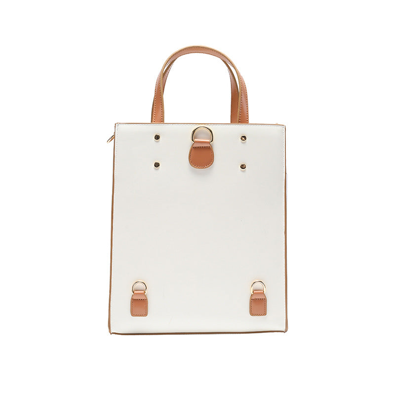 New Simple Leather Leisure Daily Computer Backpacks