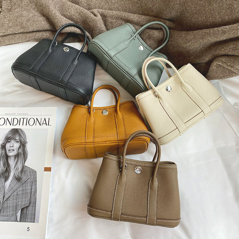 Women's Fashion Mini Genuine Leather Portable Shoulder Bags