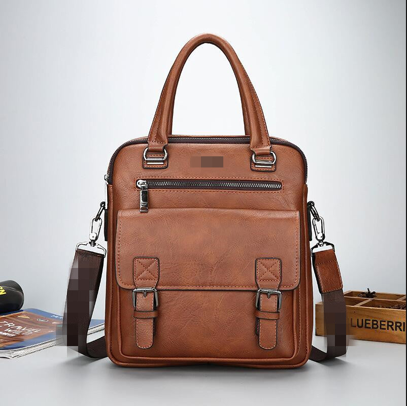 Men's Comfortable Classic Large Fashion Business Men's Shoulder Bags
