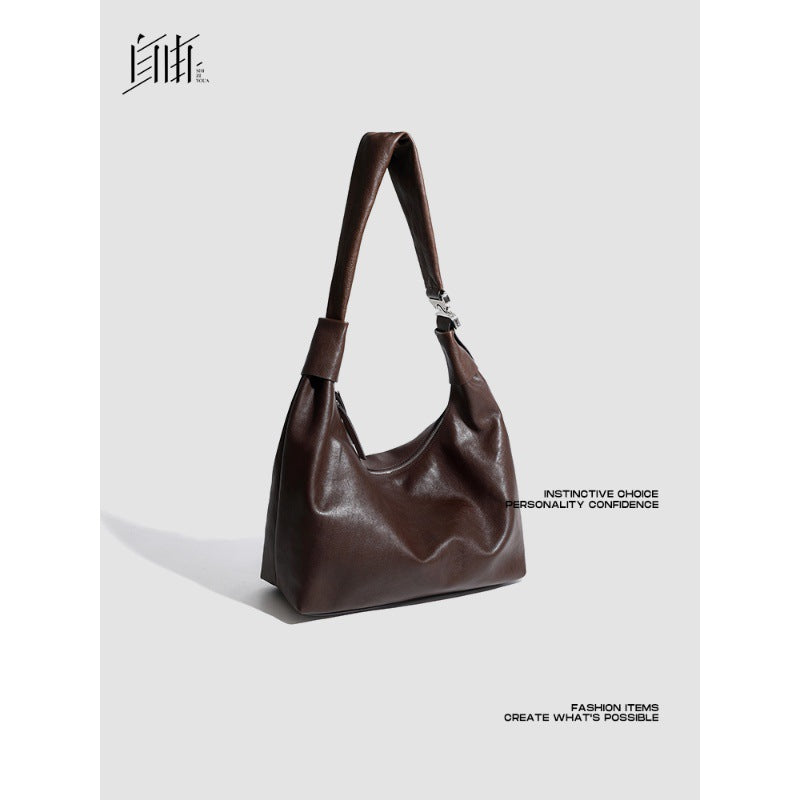 Men's Idle Style Soft Leather Design Large Men's Messenger Bags