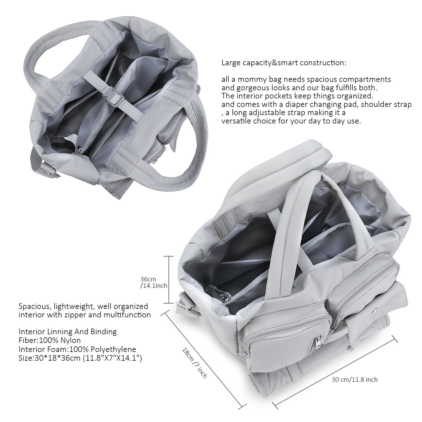 Mommy Portable Mother Waterproof Diaper Pad Bags