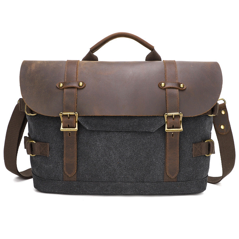 Unique Men's Elegant Canvas Vintage Computer Bags