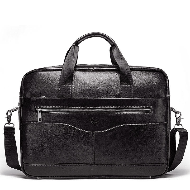 Men's Paul Retro Business First Layer Cowhide Men's Messenger Bags