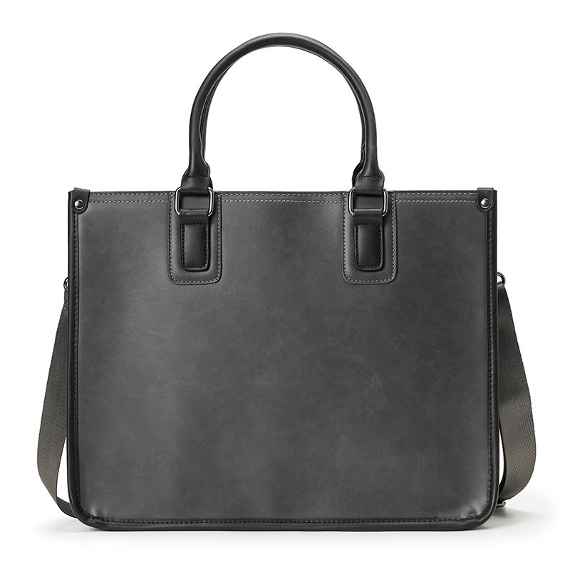 Men's Document Simple Retro Portable Trip Computer Men's Briefcases
