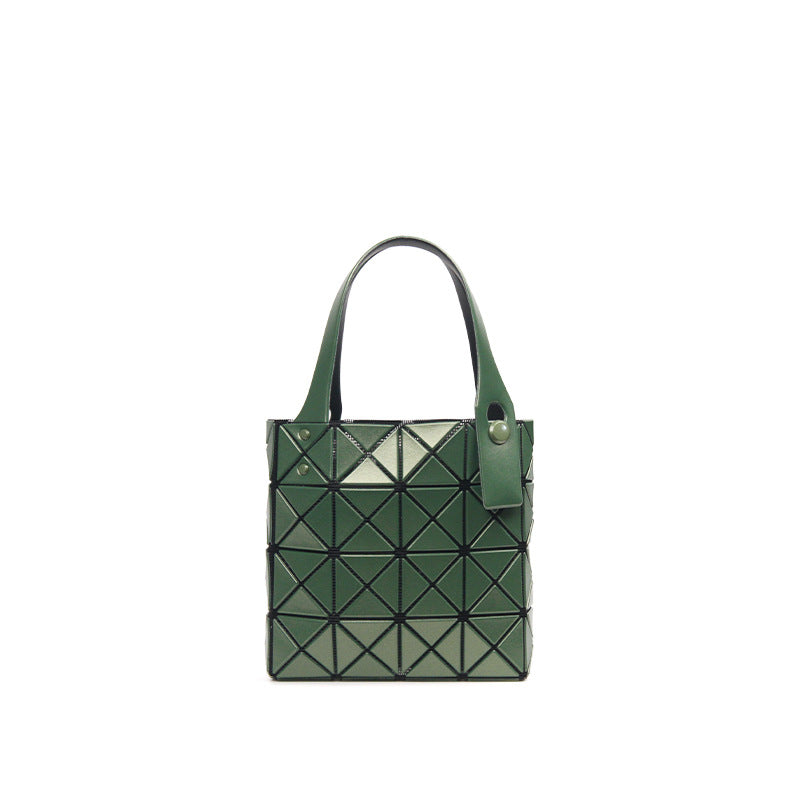 Women's Mini Box Nail Frosted Geometric Diamond Handbags