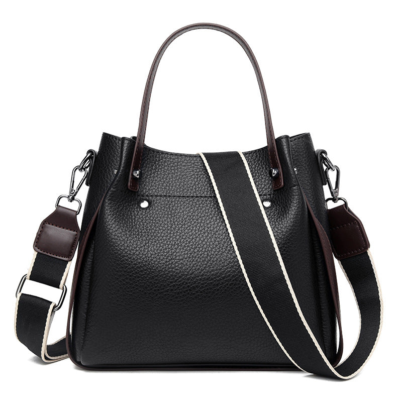 Women's Comfortable Graceful Wide Strap Trendy Bags
