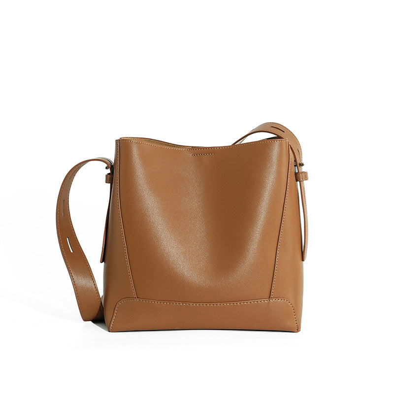 Women's Slouchy Trendy Genuine Leather High-grade Shoulder Bags