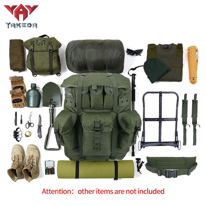 Frame Camping Hiking Polyester Large Capacity Outdoor Bags