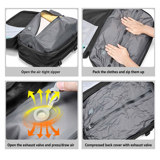 Men's Compression Airbag Large Capacity Multifunctional Portable Travel Bags