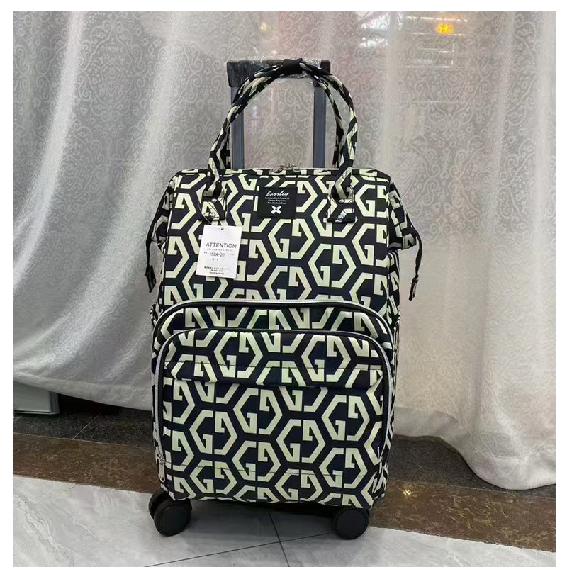 Distance Fashion Pull Waterproof Large Capacity Travel Bags