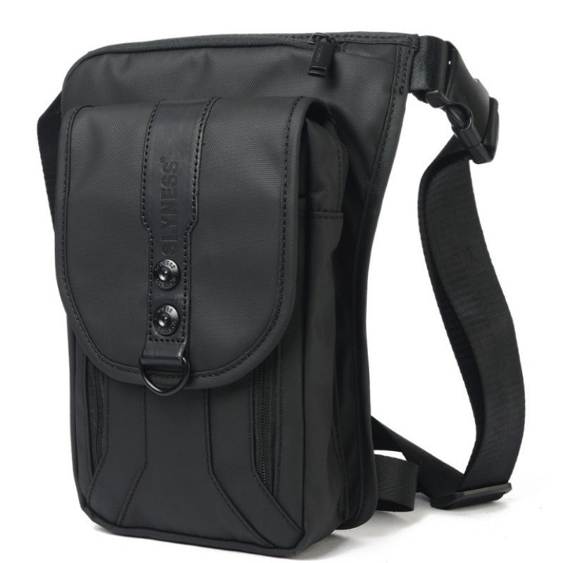 Men's Nylon Fashion Black Oxford Cloth Portable Men's Chest Bags