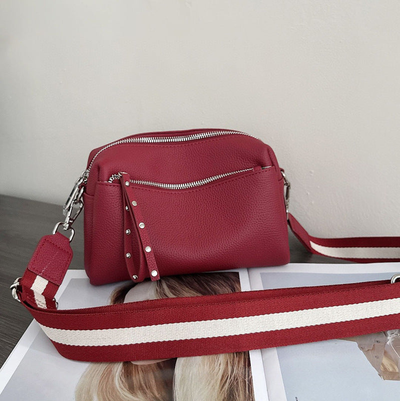 Women's Soft Leather Fashion Genuine Clutch Crossbody Bags