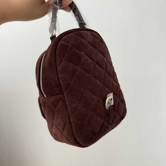 Frosted Classic Style Diamond Chain Sky Backpacks