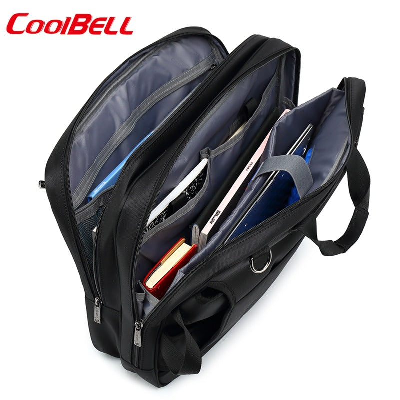Men's Large Capacity Single Computer Double Inch Bags