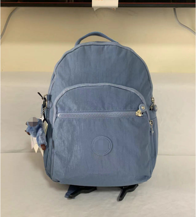 Summer Nylon Monkey Medium Side Commuter Backpacks