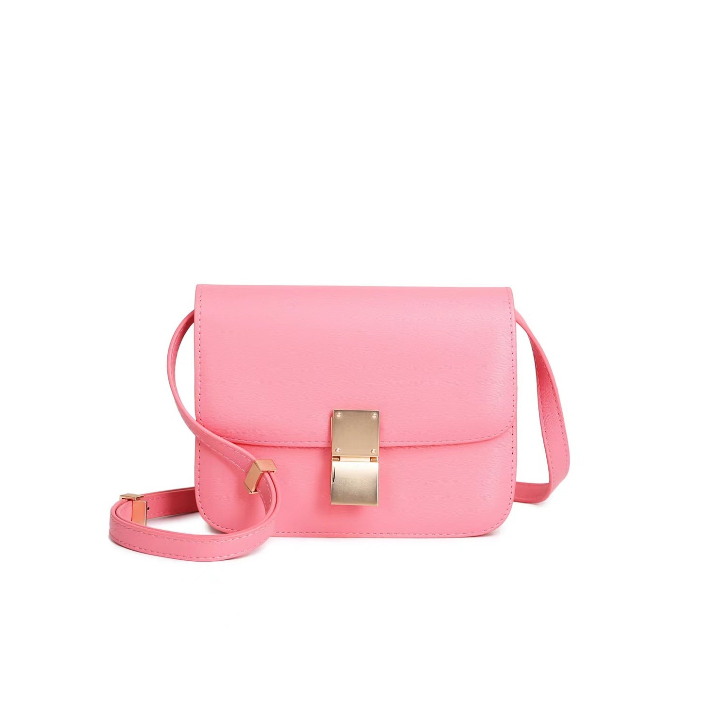 Women's Genuine Leather High Sense One Small Square Bags