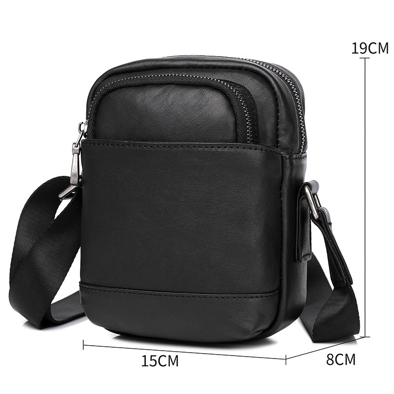 Men's New Top Layer Cowhide Portable Men's Messenger Bags