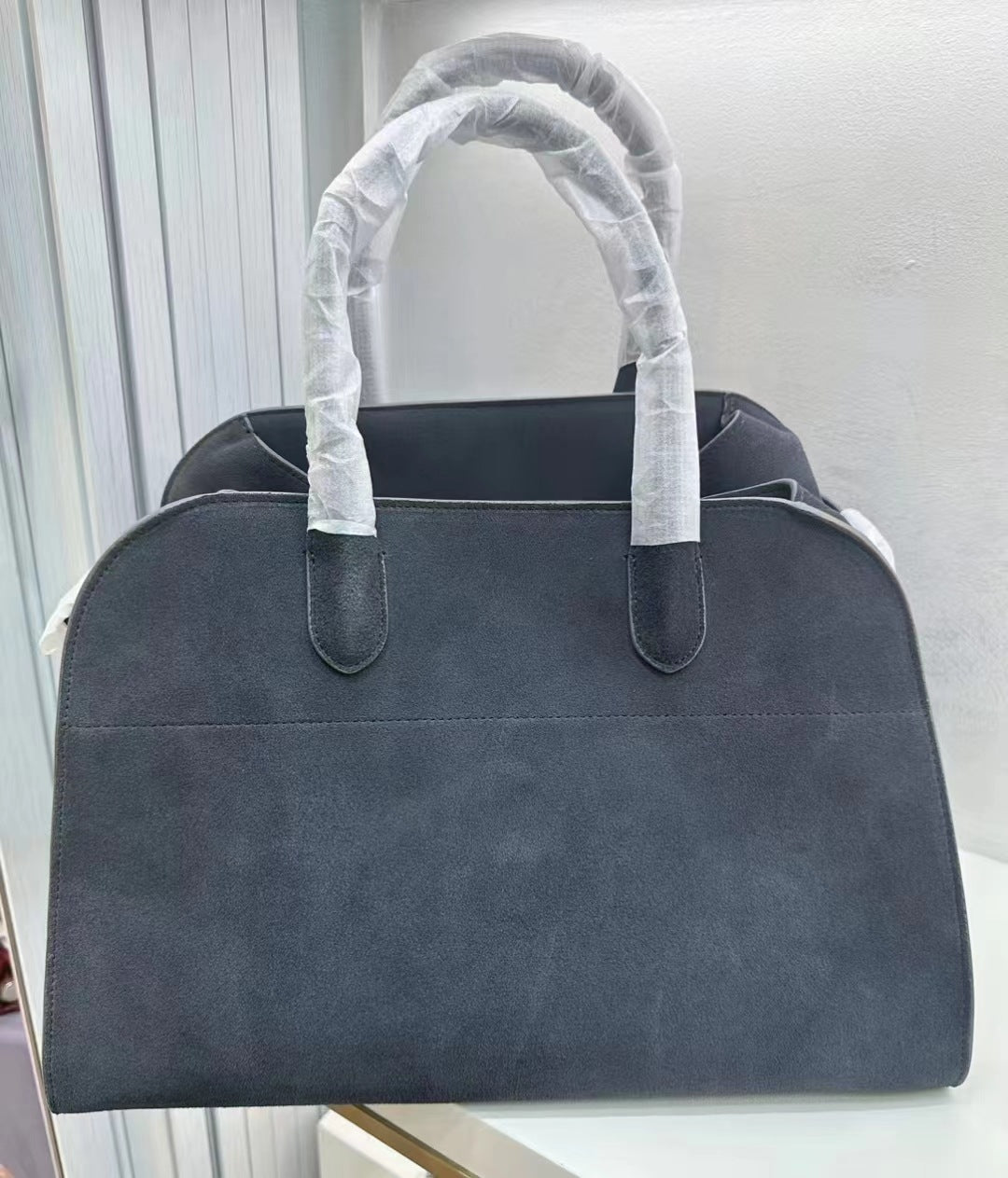 Cowhide Frosted Niche Large Capacity Color Bucket Bags