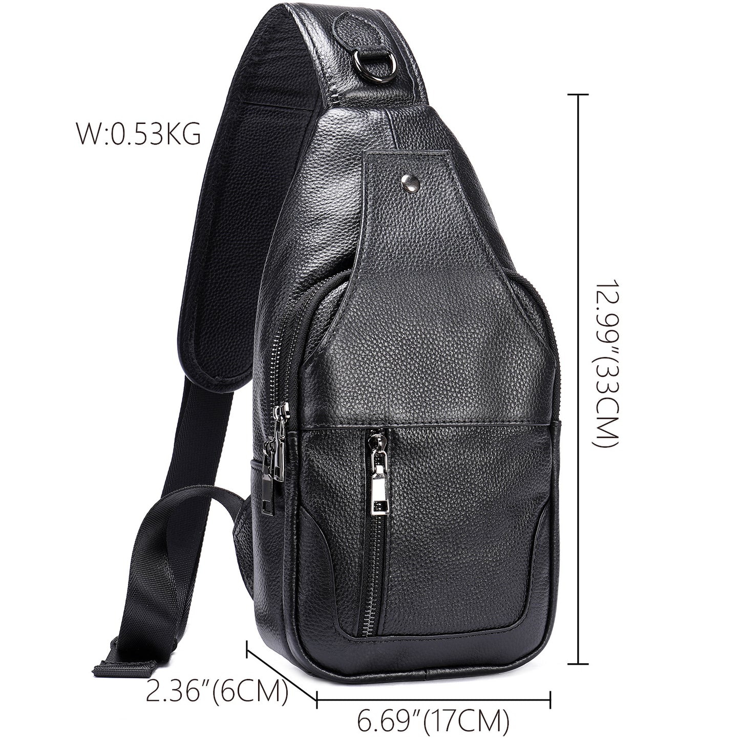 Men's Trendy Korean Style Fashion Leisure Men's Chest Bags