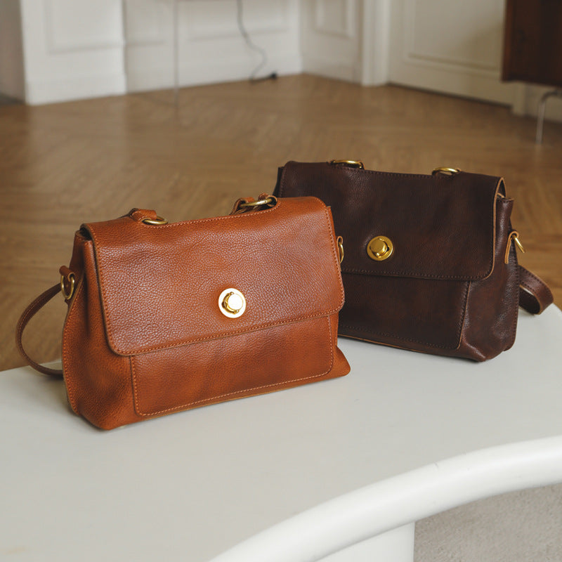Women's Summer Light Luxury Texture Niche Retro Tote Bags