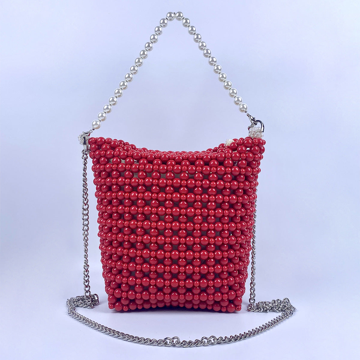 Advanced Texture Pearl Niche Fairy Portable Bucket Bags