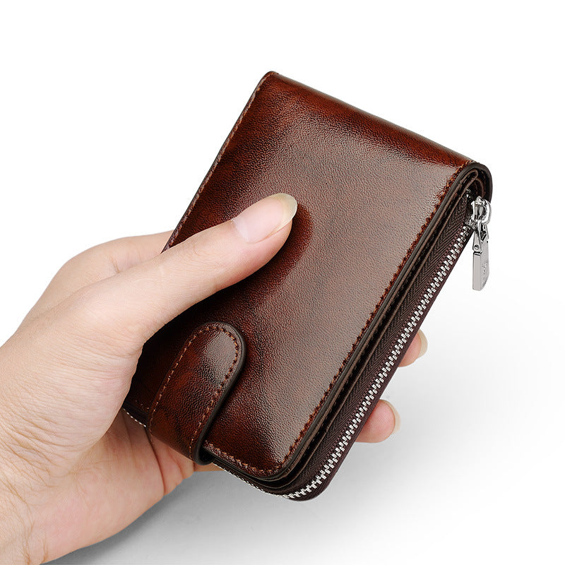 King Paul Driving License Integrated Genuine Card Holder