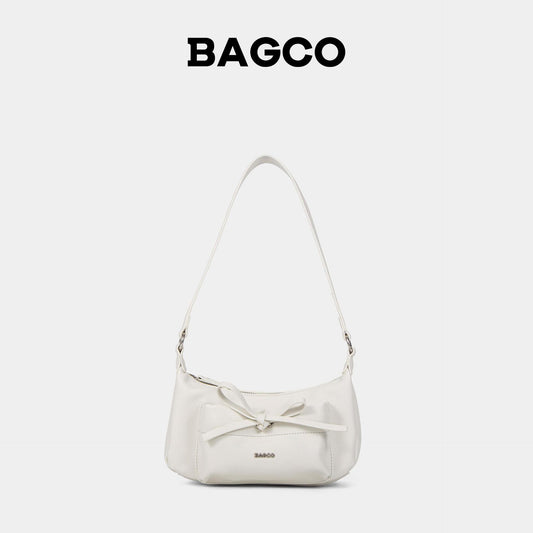 Women's Beautiful Niche Macaron Color Textured Armpit Bags