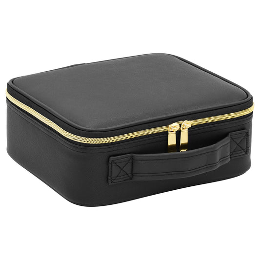 Capacity With Light Mirror Good-looking Storage Cosmetic Bags