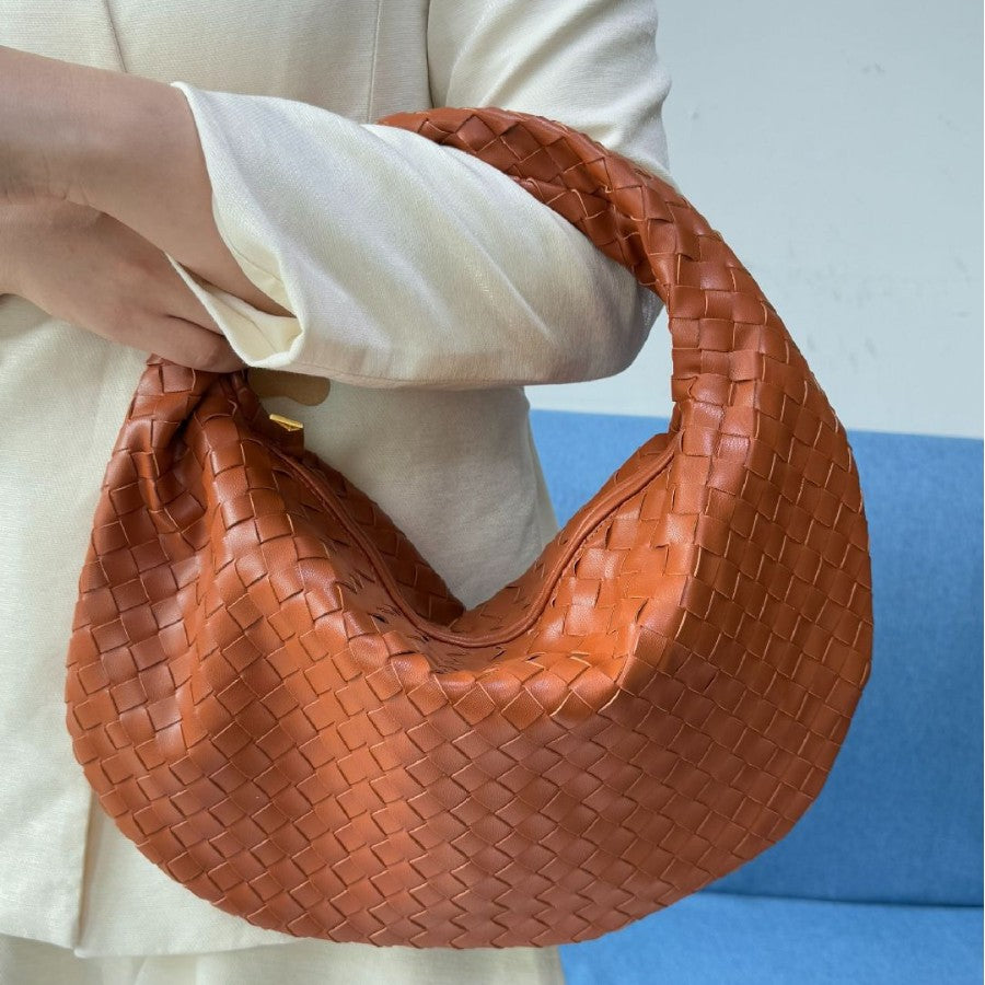 Women's Large Handmade Woven Capacity Hand Carrying Handbags
