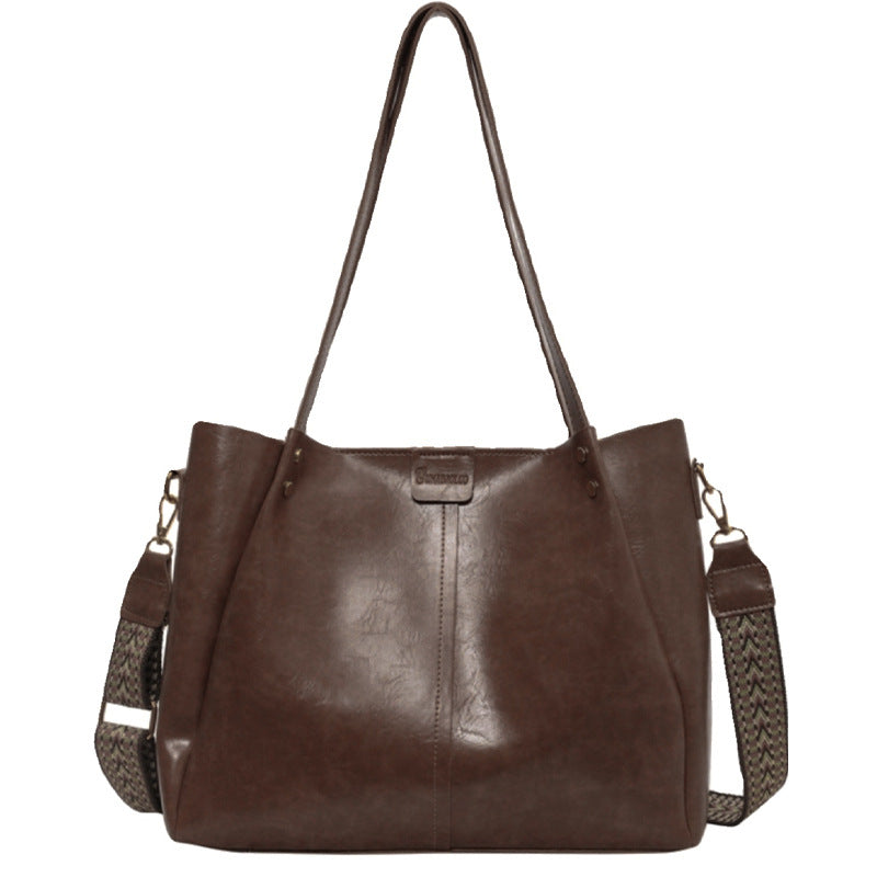 Women's High-grade Hand-held Large Capacity Commuting Crossbody Bags