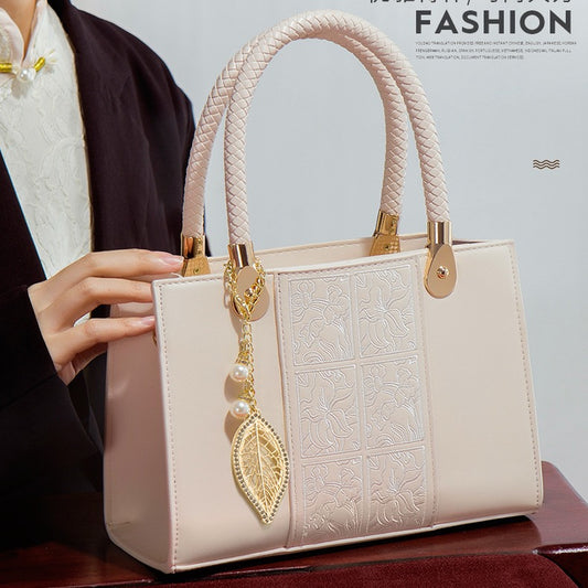 Women's Gift Embroidery Chinese Style Large Capacity Portable Lady Handbags
