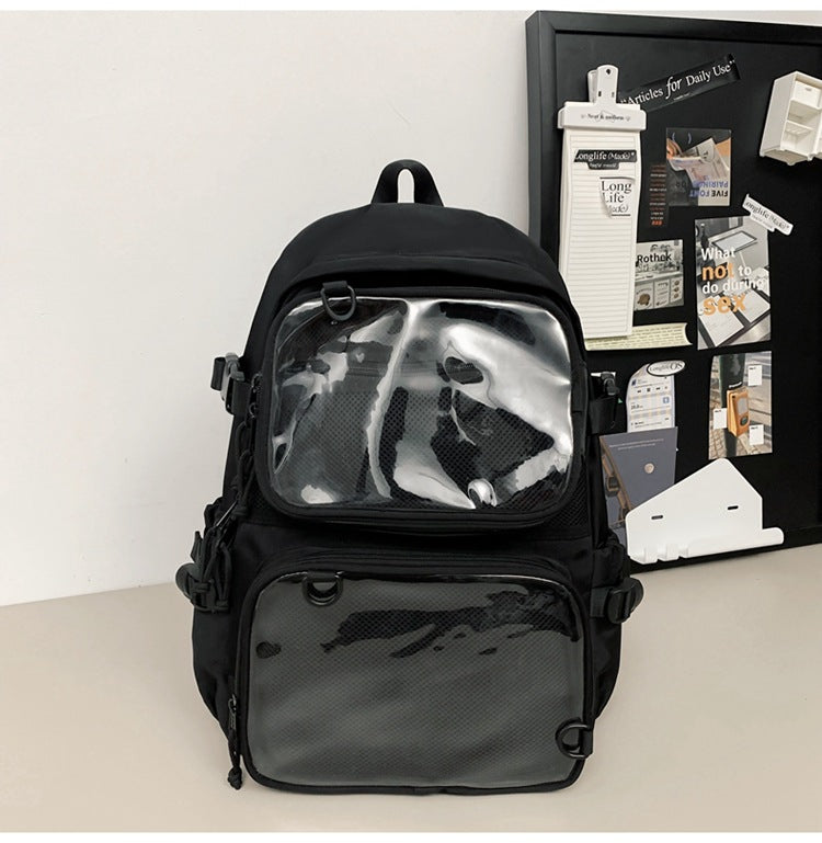 Cartoon Two-dimensional Detachable Primary Grade To Backpacks