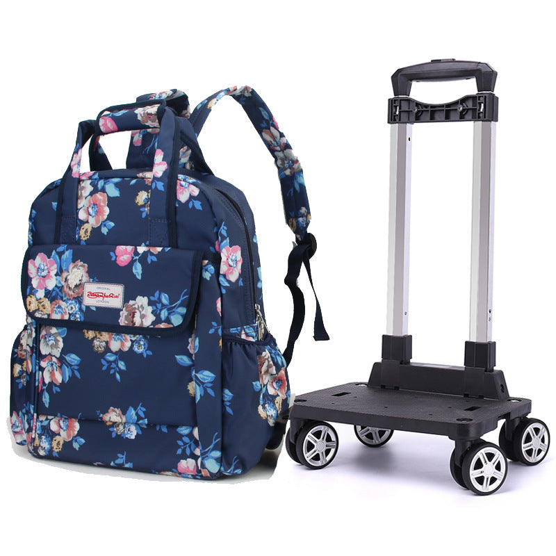 Men's Charming Large Capacity Black Boarding Travel Bags