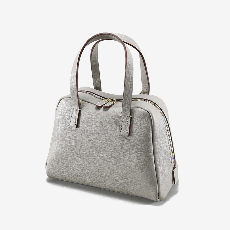 First Layer Cowhide Simple Retro Fashion Handbags