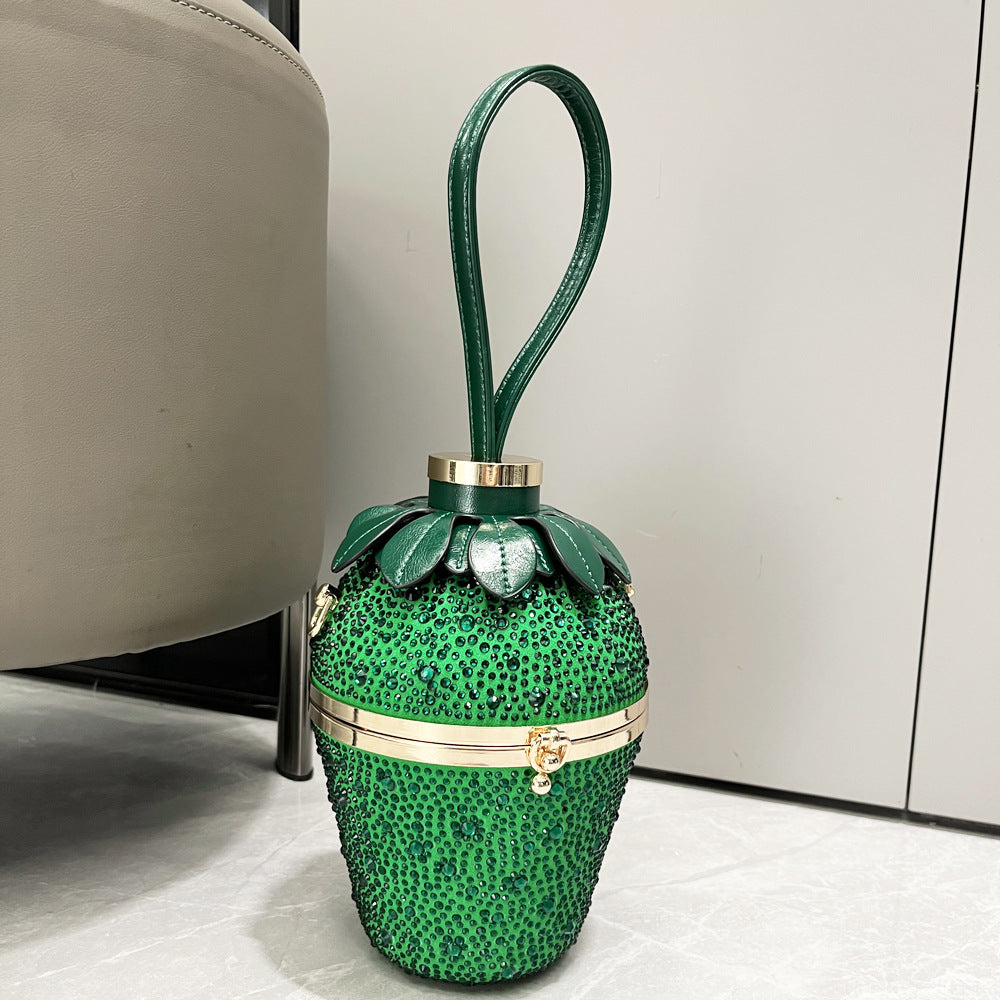 Women's Graceful Comfortable Beautiful Rhinestone Dinner Handbags