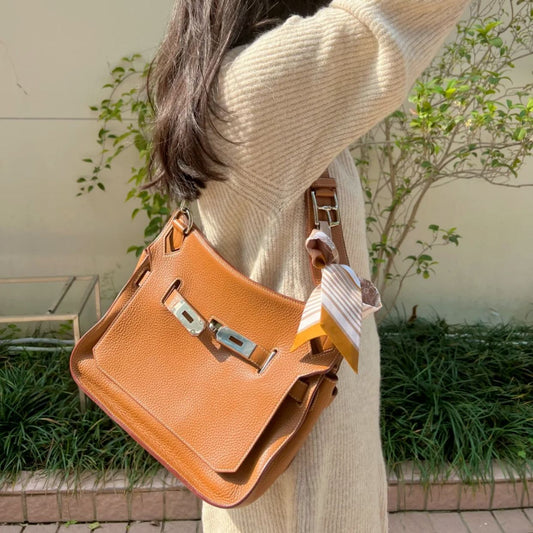 Women's & Men's & First Layer Cowhide Gypsy Twist Shoulder Bags