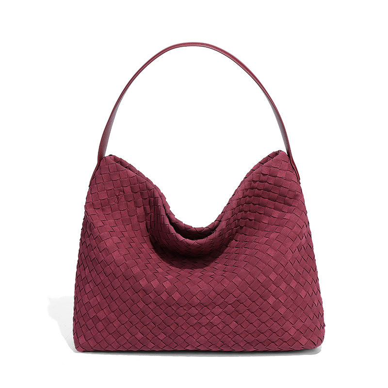Women's High-grade Large Capacity For Woven Underarm Tote Bags