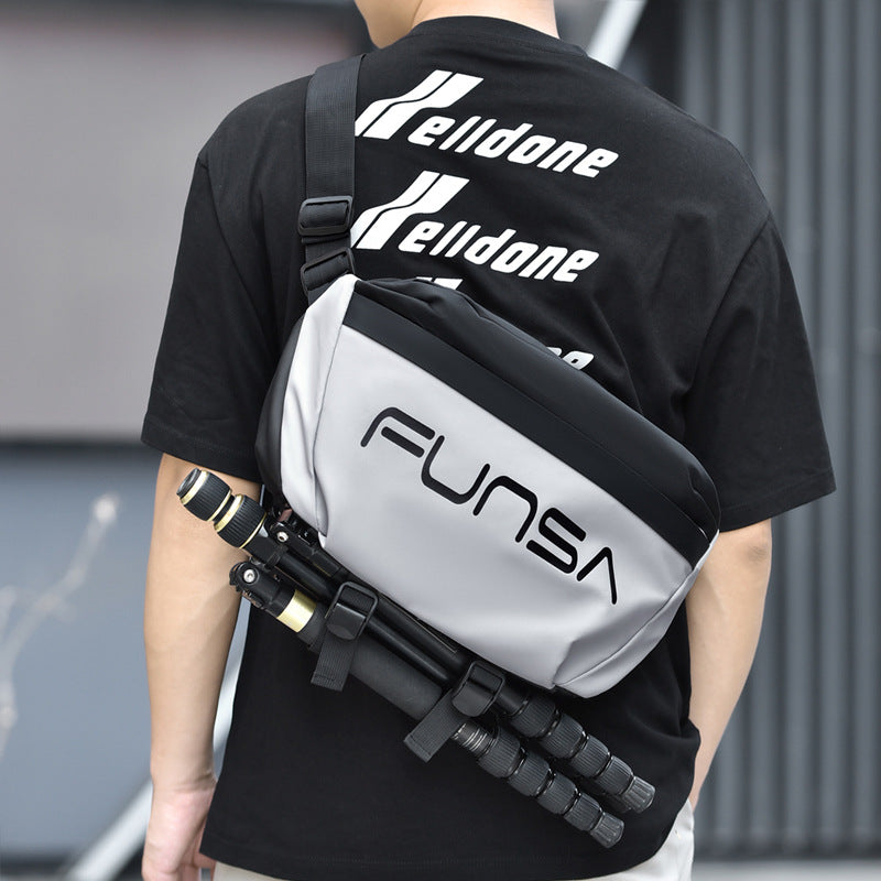 Men's Large Capacity Inch Trendy City With Men's Messenger Bags