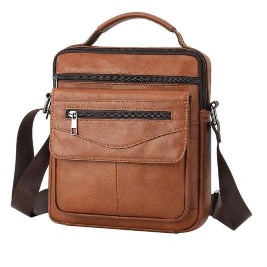 Men's Pretty Classic First Layer Cowhide Bags