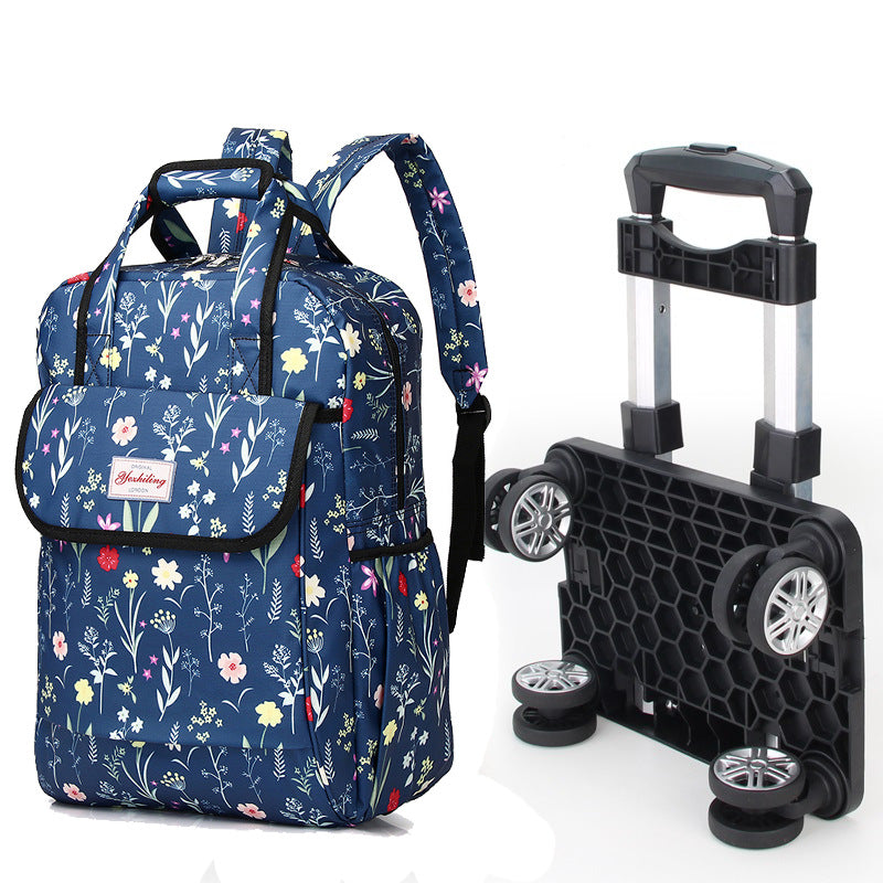 Men's Charming Large Capacity Black Boarding Travel Bags