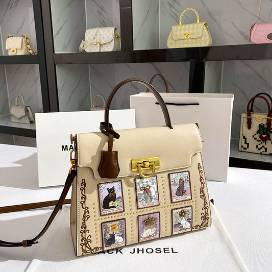 Fashion Kelly Large Capacity Commuter Portable Small Square Bags