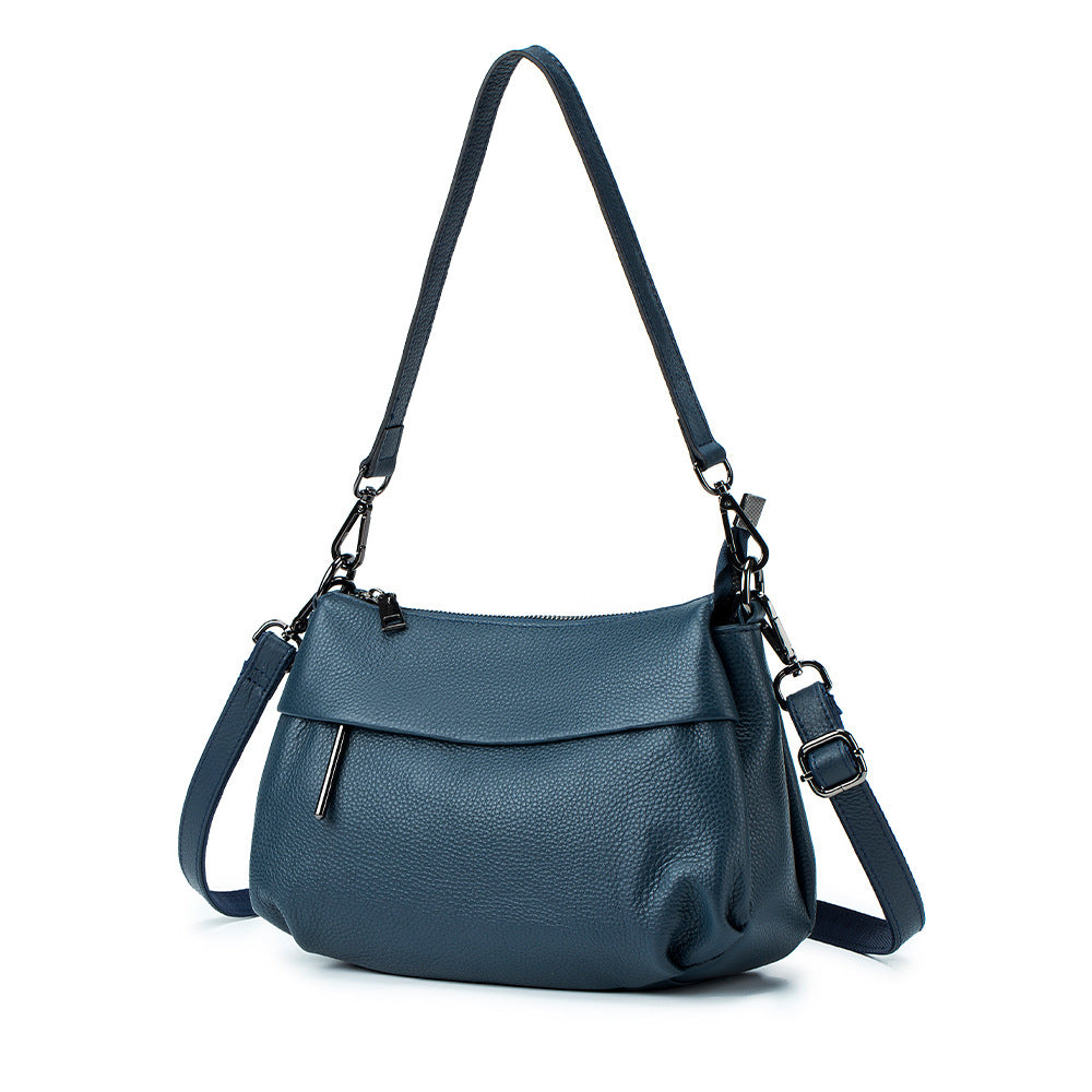 Women's Genuine Leather Fashion First Layer Cowhide Crossbody Bags