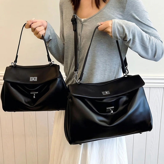 Style Callie Calfskin Underarm Large Capacity Shoulder Bags